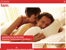 Tablet Screenshot of fam-hotels.com